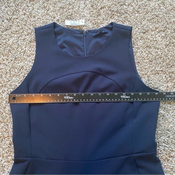 NWT Madewell Navy Blue Sleeveless Mini Dress Size 12 Office Cocktail - Picture 14 of 14